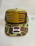 Mustard Yellow & Brown Kilim Patch Trucker Hat
