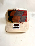 Geometric Kilim Patch Trucker Hat