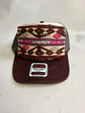 Pink & Brown Two Tone Trucker Hat