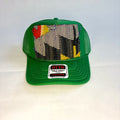 Kelly Green OTTO Trucker Hat with Kilim Patch
