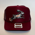 Lucky Rabbit's Foot Patch- Choose your hat color