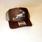 Brown Lucky Rabbit's Foot Trucker Hat